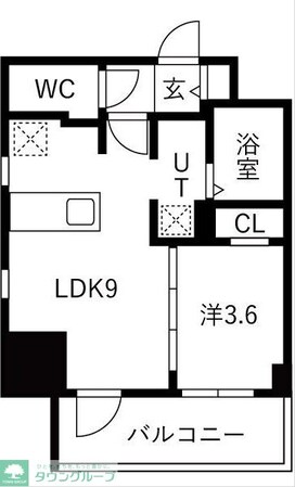 ザ・レジデンスパーク栄の物件間取画像